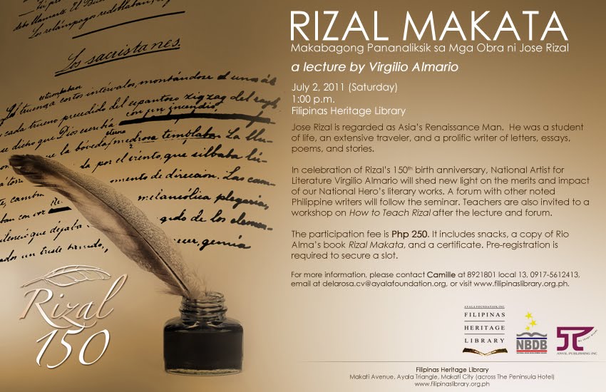 Other essay written by jose rizal